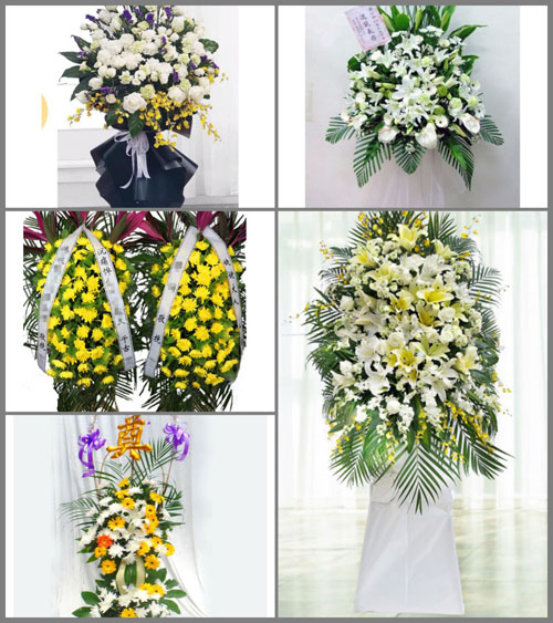 北京东城区朝阳门街道内务社区白事花篮预定